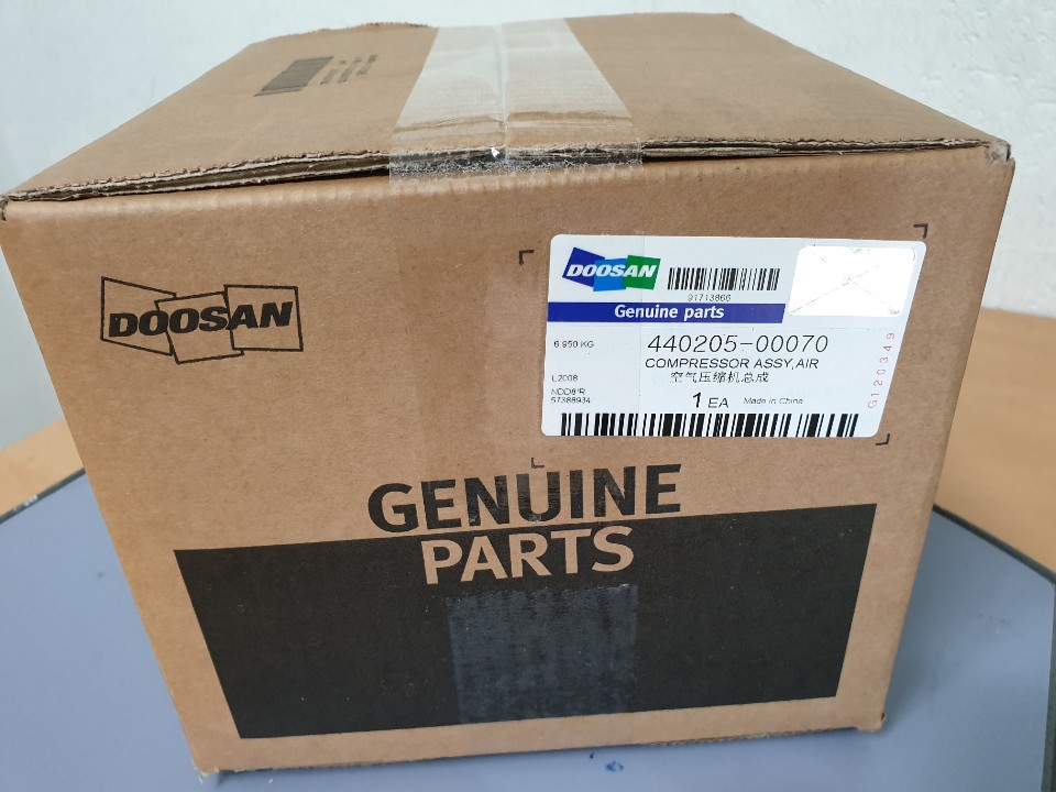 440205-00070 COMPRESSOR ASSY DOOSAN DEVELON - PT. DUNIA TRAKTOR INDONESIA